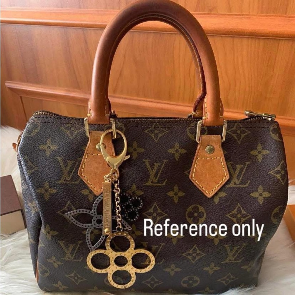 LV Fleur d’Épi Bag Charm / Key Holder ✨
